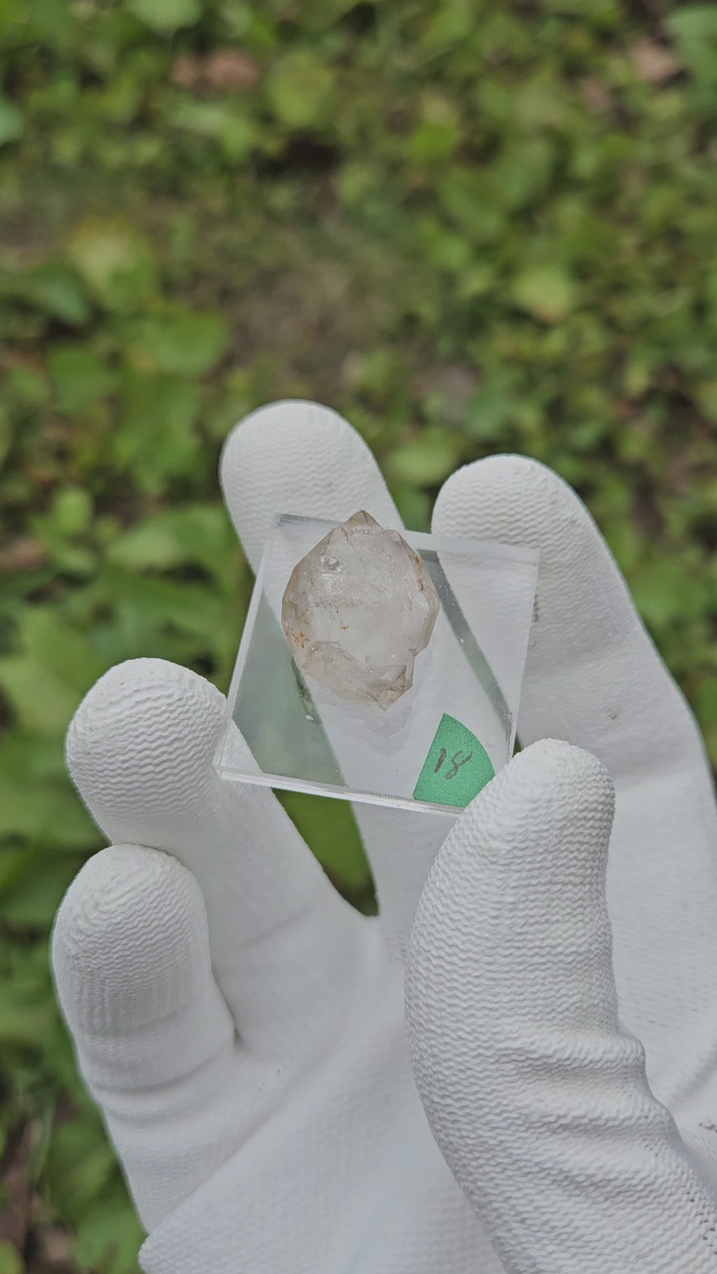 "Hampshirmer" Diamond Smoky Quartz Floater