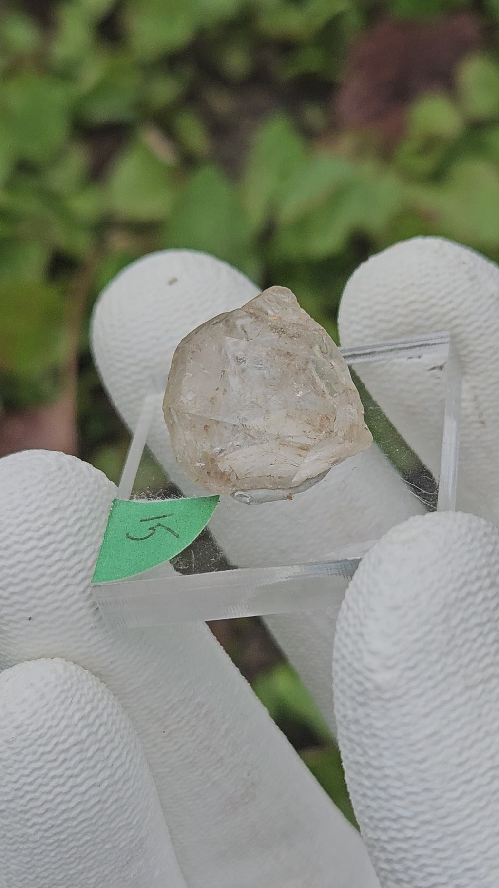"Hampshirmer" Diamond Smoky Quartz Floater