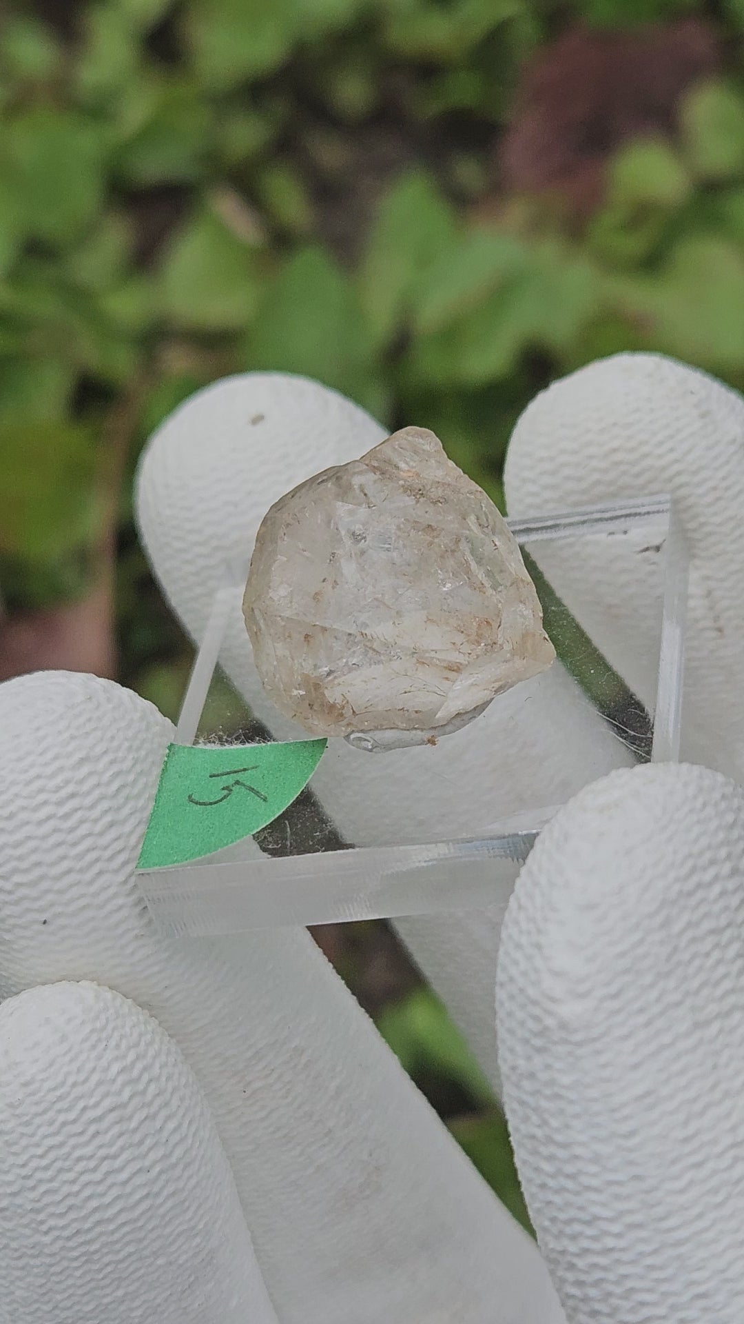"Hampshirmer" Diamond Smoky Quartz Floater