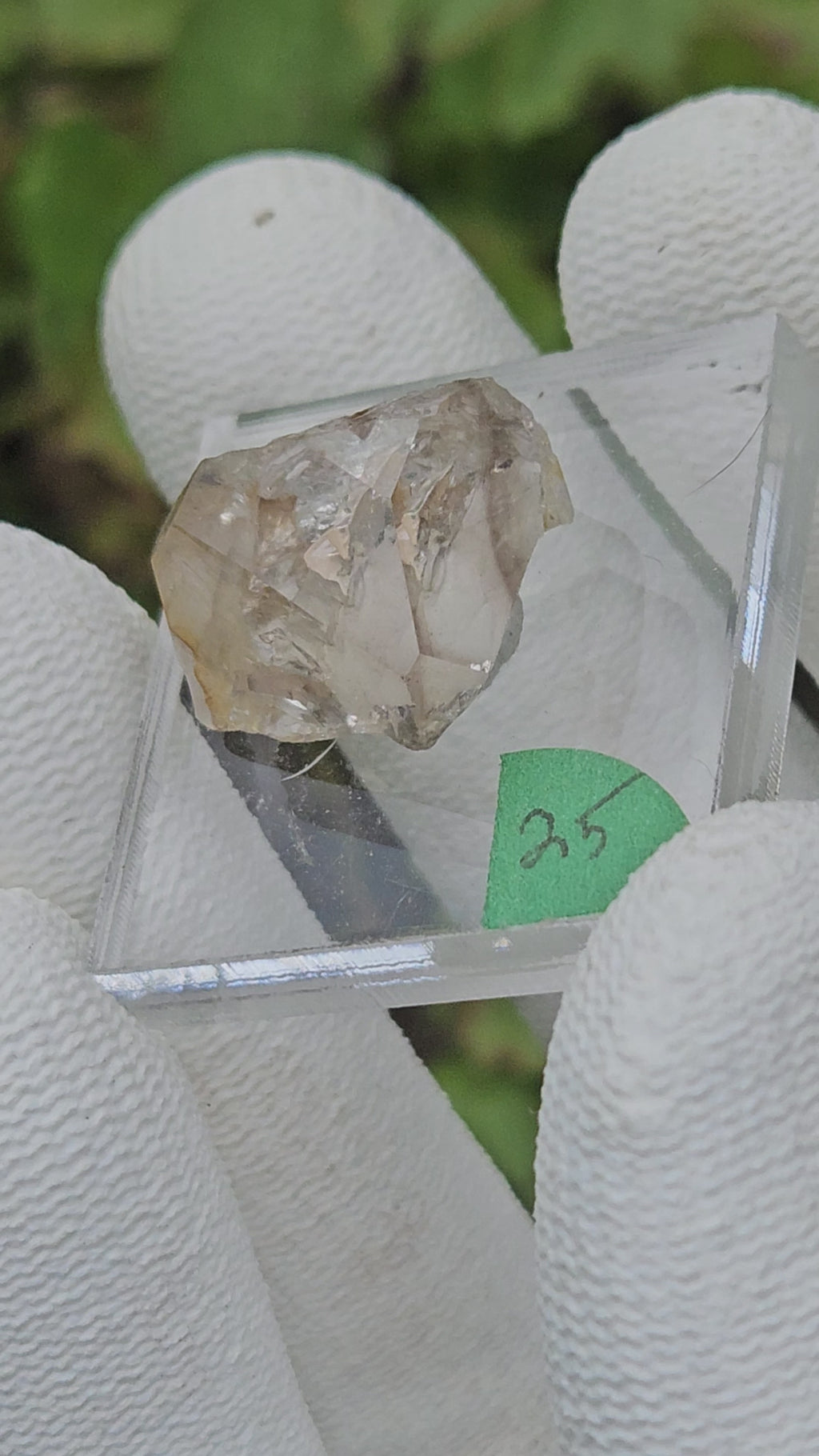 "Hampshirmer" Diamond Smoky Quartz Floater