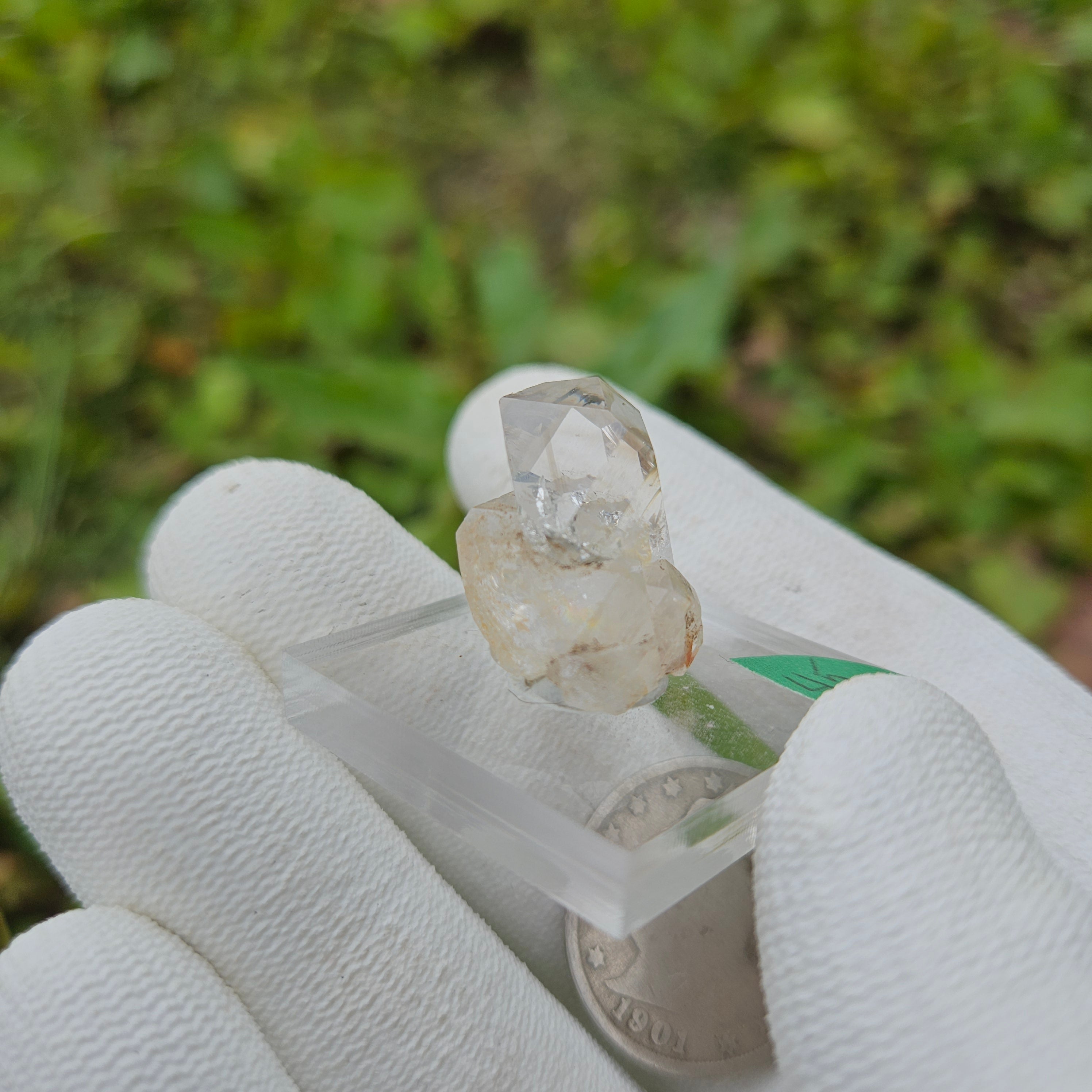 "Hampshirmer" Diamond Smoky Quartz Floater