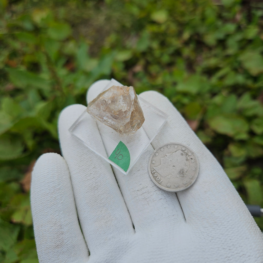 "Hampshirmer" Diamond Smoky Quartz Floater