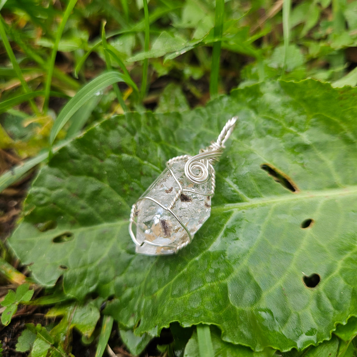 Sterling Silver - Herkimer Diamond