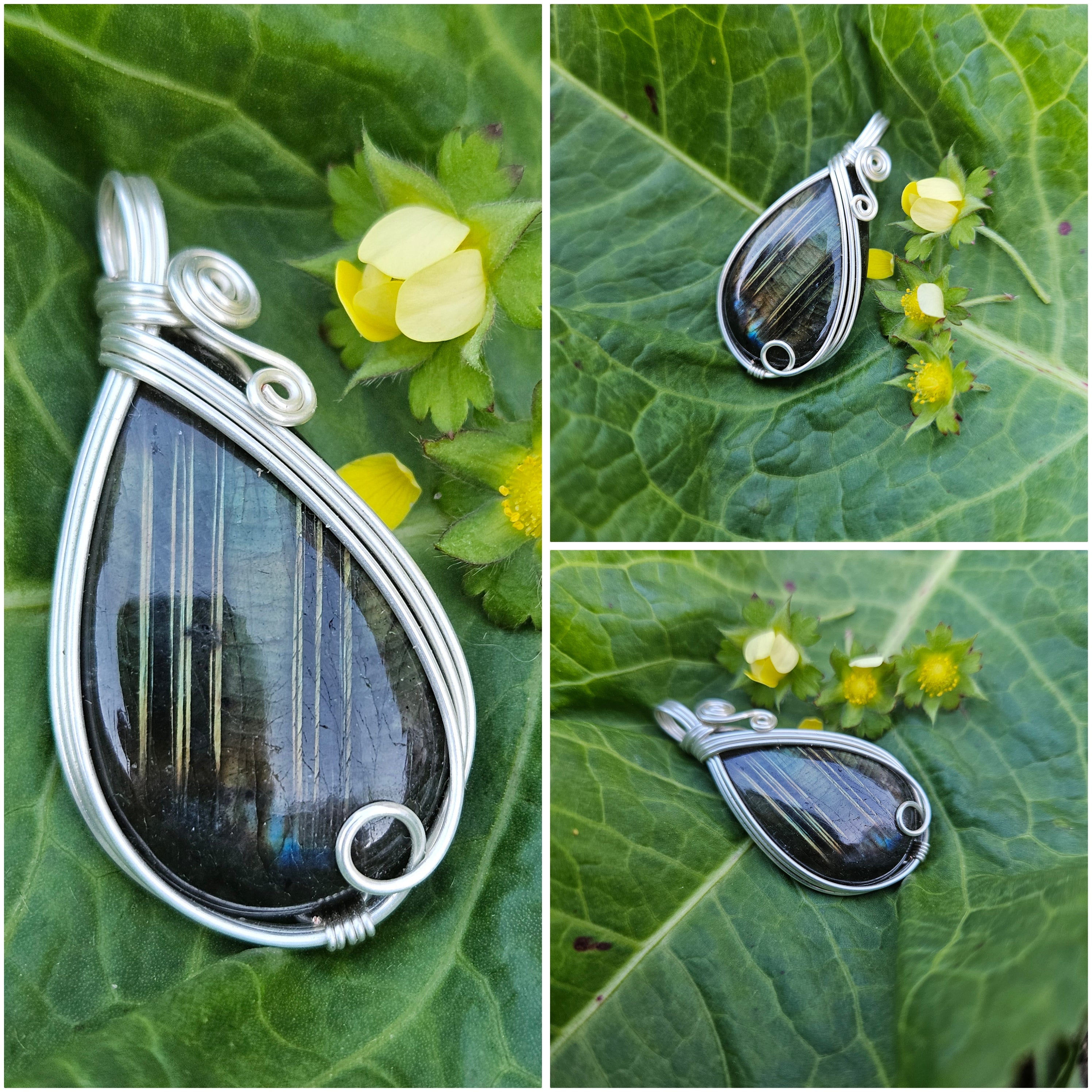 Labradorite pendant