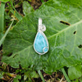 Larimar/Blue Chalcedony Pendant