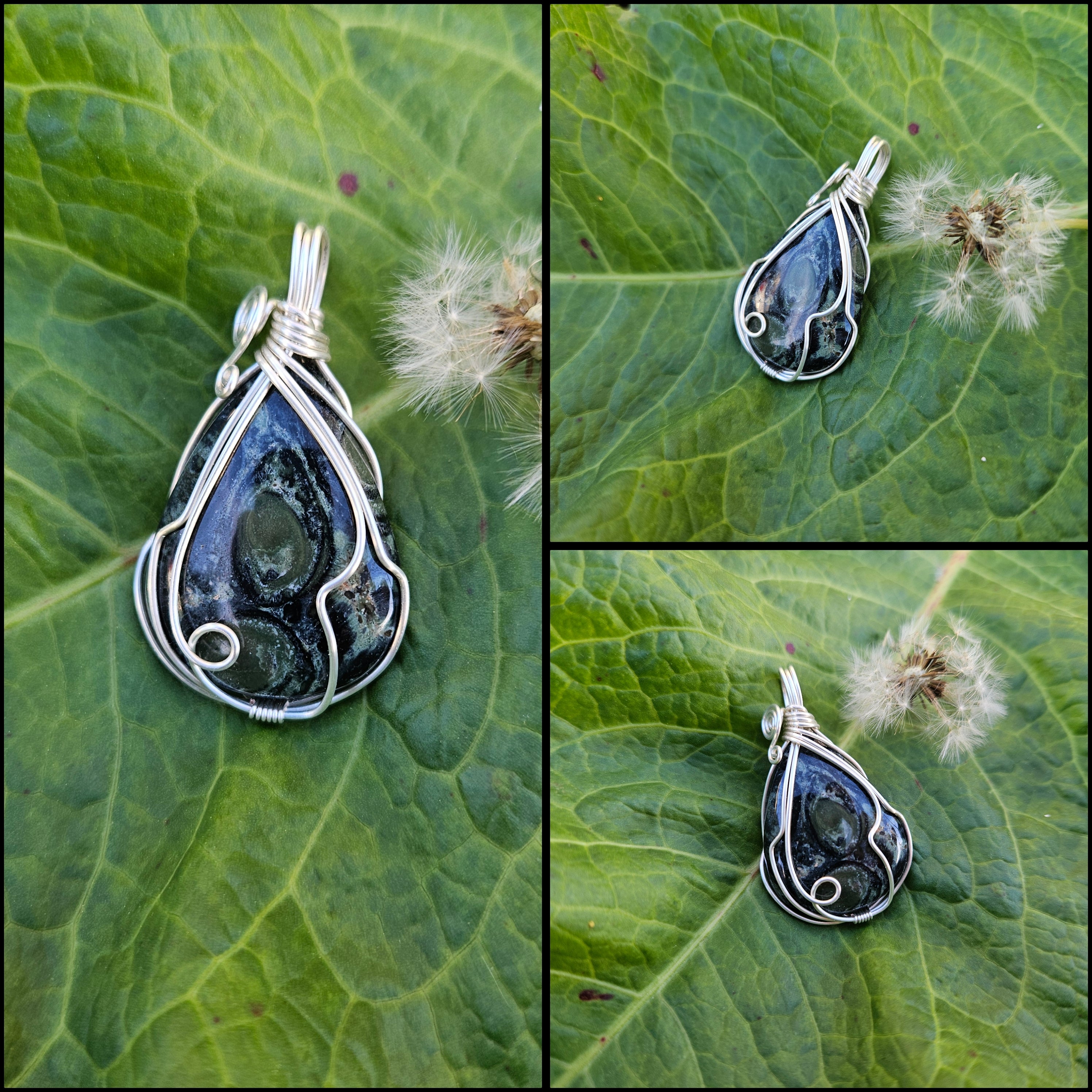 Kambaba Jasper Pendant