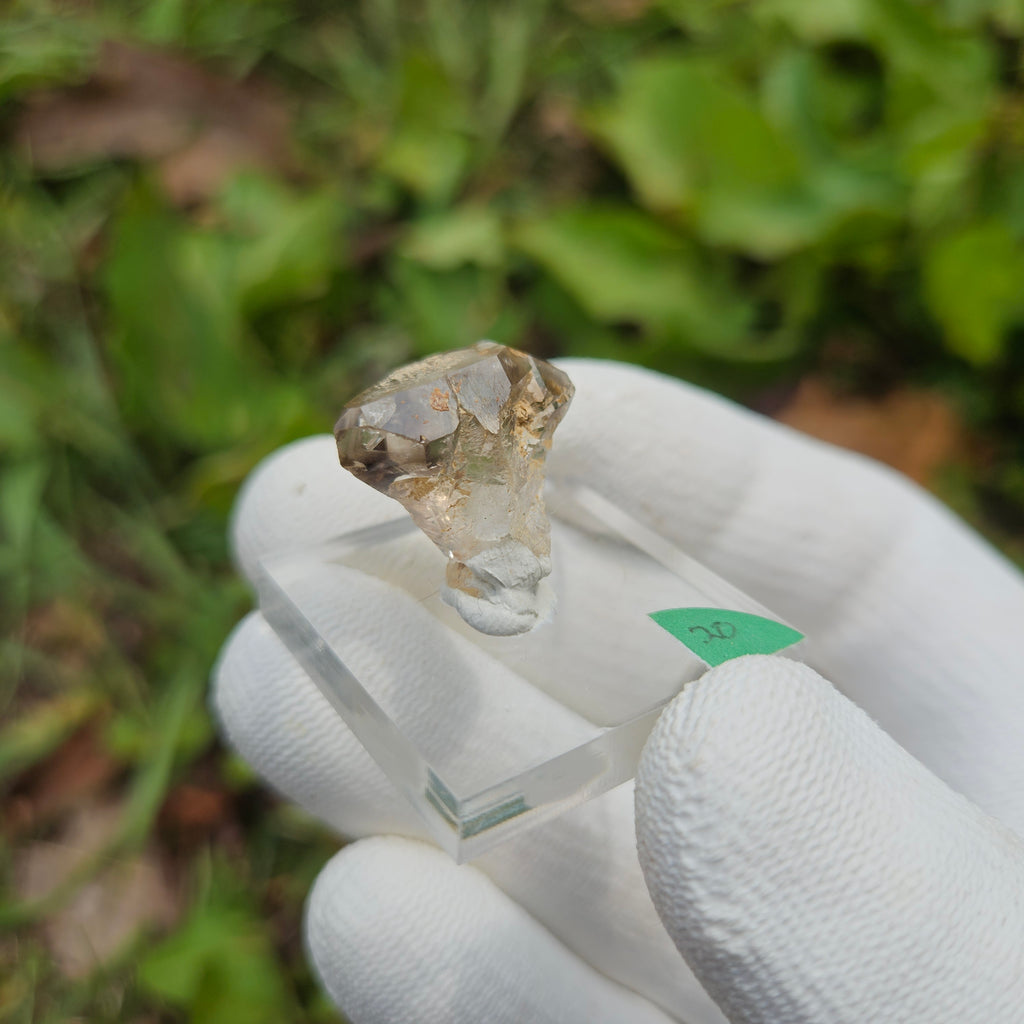 "Hampshirmer" Diamond Smoky Quartz Floater