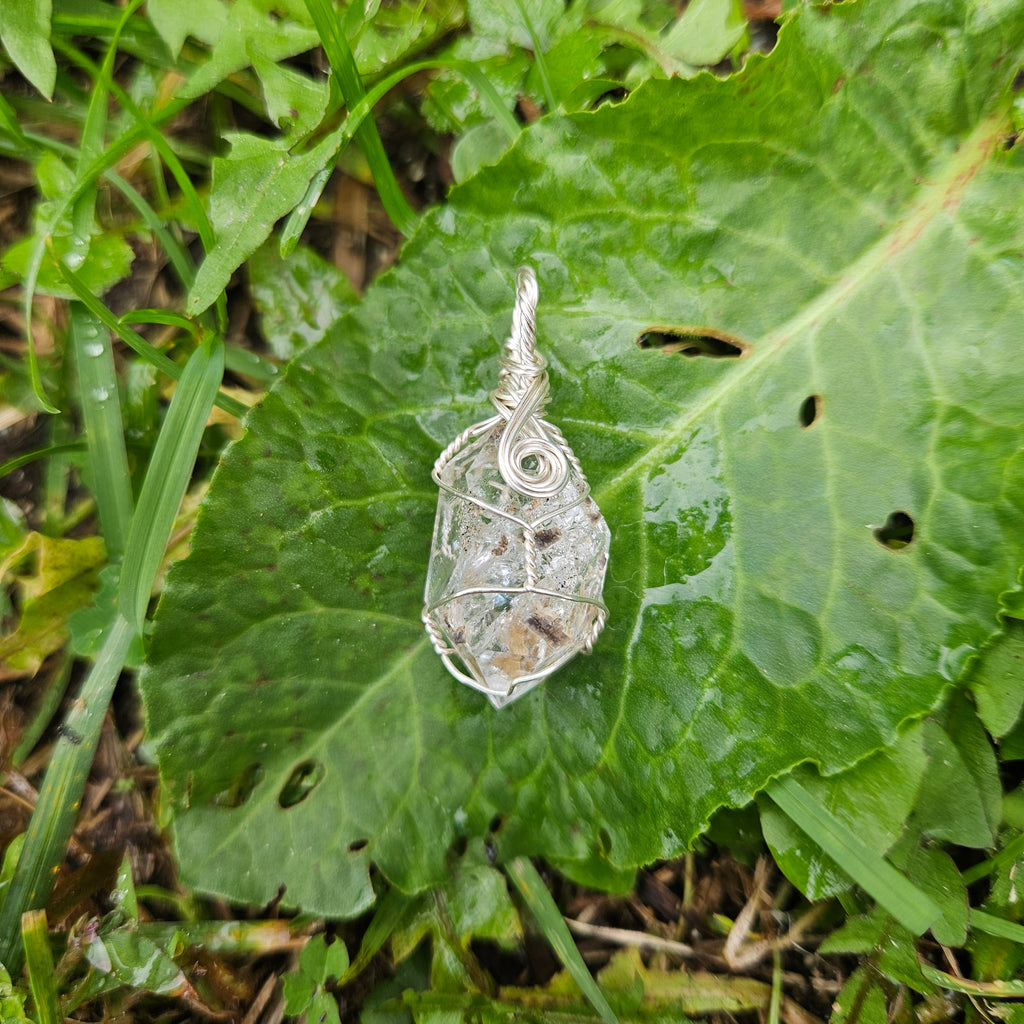 Sterling Silver - Herkimer Diamond