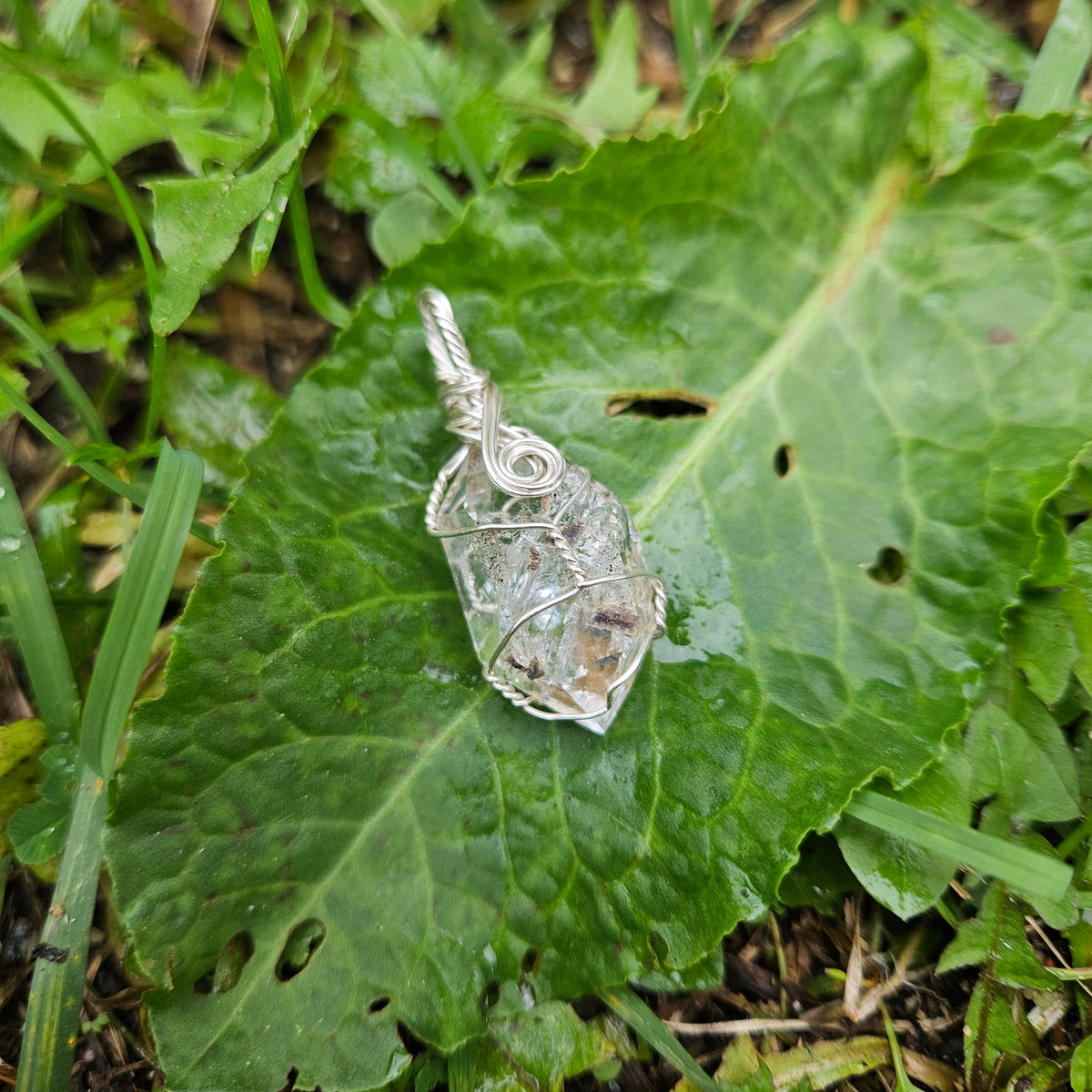 Sterling Silver - Herkimer Diamond