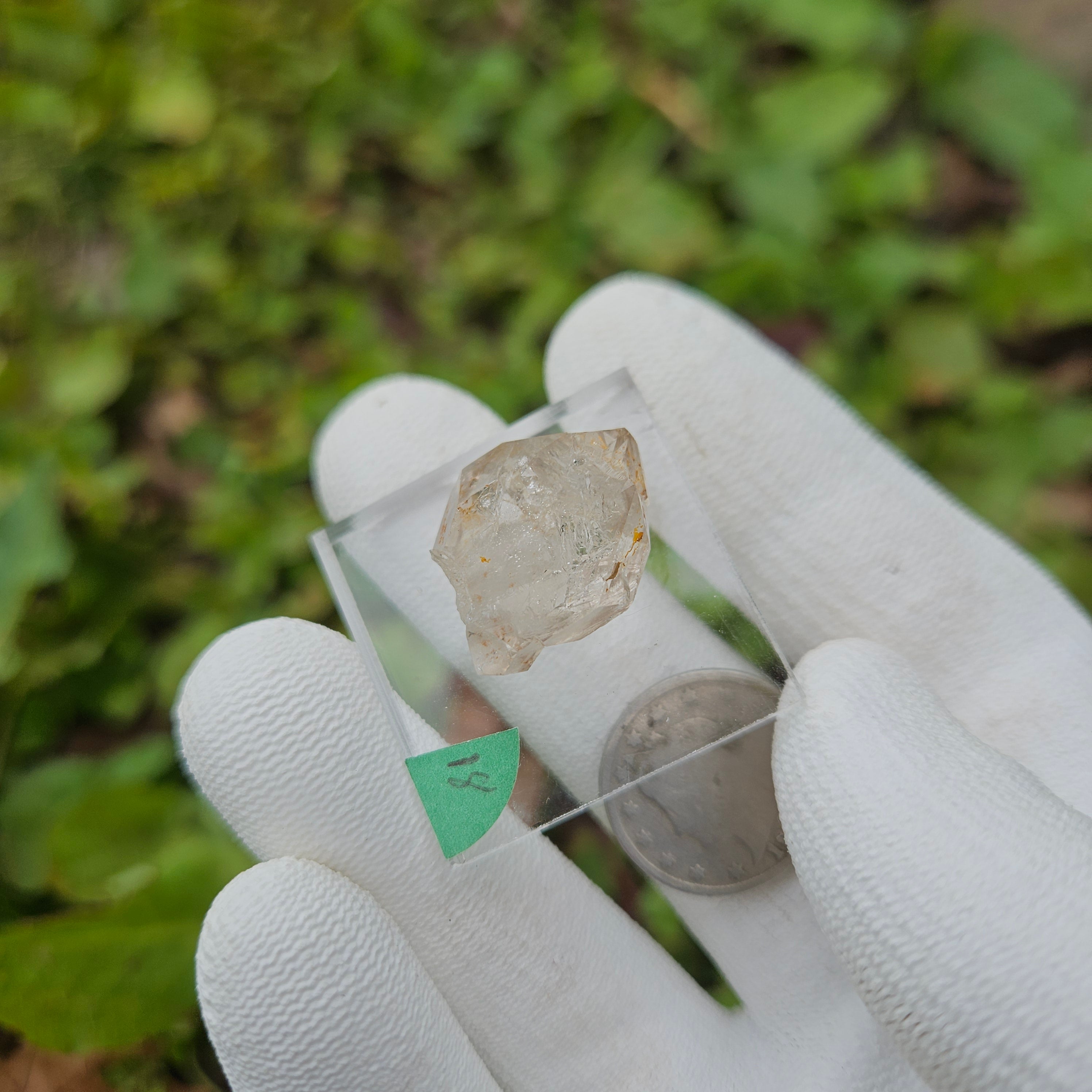 "Hampshirmer" Diamond Smoky Quartz Floater